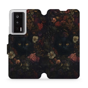 Flipové pouzdro Mobiwear - Xiaomi POCO F5 Pro - V161S Temné kočky