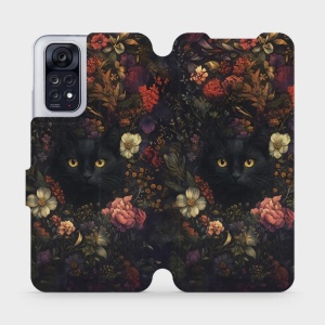 Flipové pouzdro Mobiwear - Xiaomi POCO M4 Pro 5G / Xiaomi Redmi Note 11S 5G - V161S Temné kočky