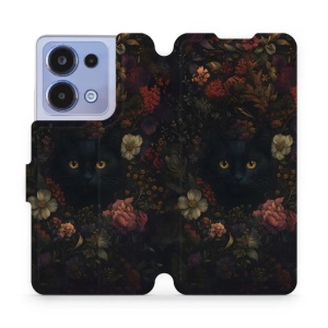 Flipové pouzdro Mobiwear - Xiaomi POCO M6 Pro - V161S Temné kočky