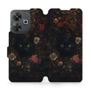 Flipové pouzdro Mobiwear - Xiaomi Redmi 13 - V161S Temné kočky