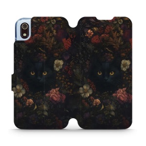 Flipové pouzdro Mobiwear - Xiaomi Redmi 7A - V161S Temné kočky