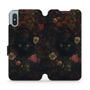 Flipové pouzdro Mobiwear - Xiaomi Redmi 9A / 9AT - V161S Temné kočky