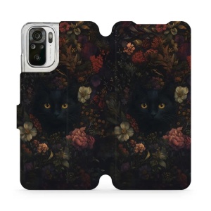 Flipové pouzdro Mobiwear - Xiaomi Redmi Note 10 / 10S - V161S Temné kočky
