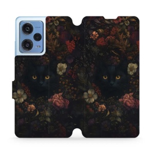 Flipové pouzdro Mobiwear - Xiaomi Redmi Note 12 Pro 5G / Poco X5 Pro 5G - V161S Temné kočky