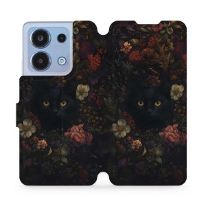 Flipové pouzdro Mobiwear - Xiaomi Redmi Note 13 4G - V161S Temné kočky