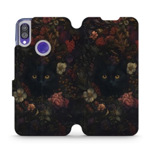 Flipové pouzdro Mobiwear - Xiaomi Redmi Note 7 - V161S Temné kočky