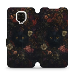 Flipové pouzdro Mobiwear - Xiaomi Redmi Note 9S / 9 Pro - V161S Temné kočky