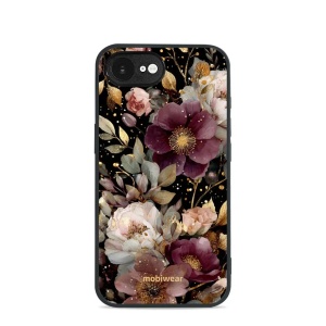 Lesklý kryt Mobiwear Glossy - Apple iPhone 16e / iPhone 17e - G169G Zlatavé kvítky
