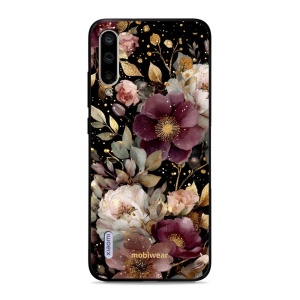 Lesklý kryt Mobiwear Glossy - Xiaomi Mi A3 - G169G Zlatavé kvítky