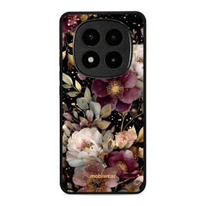 Lesklý kryt Mobiwear Glossy - Xiaomi POCO X7 - G169G Zlatavé kvítky