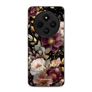 Lesklý kryt Mobiwear Glossy - Xiaomi Redmi 14C / Poco C75 - G169G Zlatavé kvítky