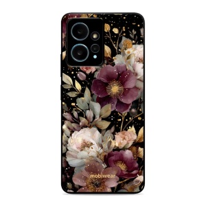 Lesklý kryt Mobiwear Glossy - Xiaomi Redmi Note 12 4G - G169G Zlatavé kvítky