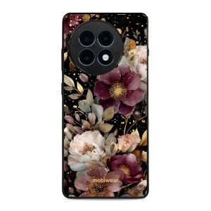 Lesklý kryt Mobiwear Glossy - OnePlus 13R - G169G Zlatavé kvítky