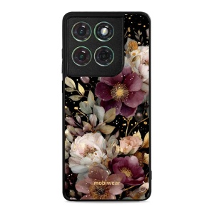 Lesklý kryt Mobiwear Glossy - Motorola Edge 60 - G169G Zlatavé kvítky