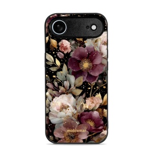 Lesklý kryt Mobiwear Glossy - Apple iPhone Air - G169G Zlatavé kvítky