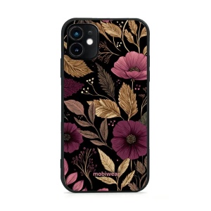 Lesklý kryt Mobiwear Glossy - Apple iPhone 11 - G170G Fialová kvítka