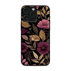 Lesklý kryt Mobiwear Glossy - Apple iPhone 15 Pro Max - G170G Fialová kvítka