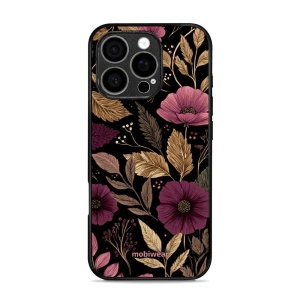 Lesklý kryt Mobiwear Glossy - Apple iPhone 16 Pro - G170G Fialová kvítka