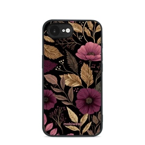 Lesklý kryt Mobiwear Glossy - Apple iPhone 16e / iPhone 17e - G170G Fialová kvítka