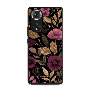 Lesklý kryt Mobiwear Glossy - Honor 50 / Huawei Nova 9 - G170G Fialová kvítka