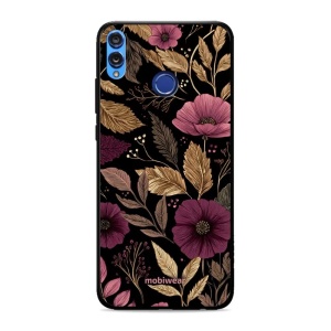Lesklý kryt Mobiwear Glossy - Honor 8X - G170G Fialová kvítka