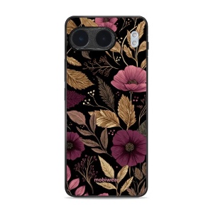 Lesklý kryt Mobiwear Glossy - OnePLus Nord 4 5G - G170G Fialová kvítka