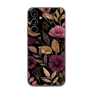 Lesklý kryt Mobiwear Glossy - Samsung Galaxy A54 5G - G170G Fialová kvítka