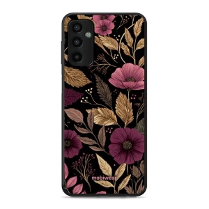 Lesklý kryt Mobiwear Glossy - Samsung Galaxy M23 5G - G170G Fialová kvítka
