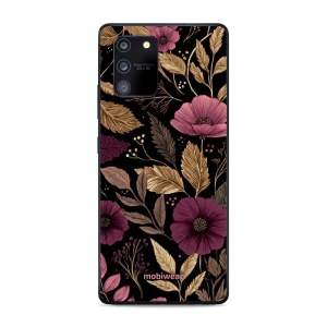 Lesklý kryt Mobiwear Glossy - Samsung Galaxy S10 Lite - G170G Fialová kvítka