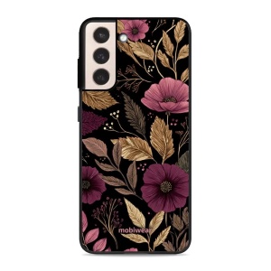 Lesklý kryt Mobiwear Glossy - Samsung Galaxy S21 Plus - G170G Fialová kvítka