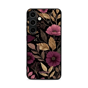 Lesklý kryt Mobiwear Glossy - Samsung Galaxy S24 - G170G Fialová kvítka