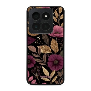Lesklý kryt Mobiwear Glossy - Xiaomi 14 Pro - G170G Fialová kvítka