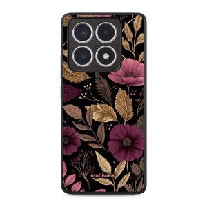 Lesklý kryt Mobiwear Glossy - Xiaomi 14T - G170G Fialová kvítka