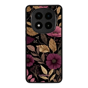 Lesklý kryt Mobiwear Glossy - Xiaomi POCO X7 - G170G Fialová kvítka