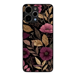 Lesklý kryt Mobiwear Glossy - Xiaomi Redmi 12 - G170G Fialová kvítka