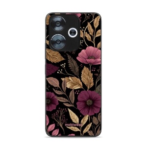 Lesklý kryt Mobiwear Glossy - Xiaomi Redmi 13 - G170G Fialová kvítka