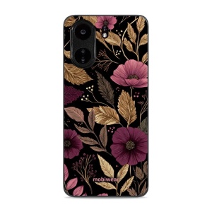 Lesklý kryt Mobiwear Glossy - Xiaomi Redmi 13C / Poco C65 - G170G Fialová kvítka