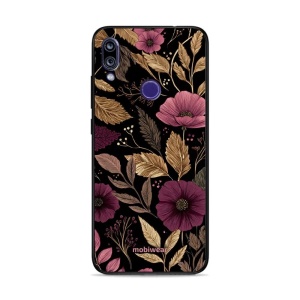 Lesklý kryt Mobiwear Glossy - Xiaomi Redmi 7 - G170G Fialová kvítka