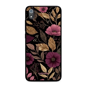 Lesklý kryt Mobiwear Glossy - Xiaomi Redmi 7A - G170G Fialová kvítka
