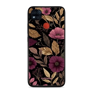 Lesklý kryt Mobiwear Glossy - Xiaomi Redmi 9C - G170G Fialová kvítka