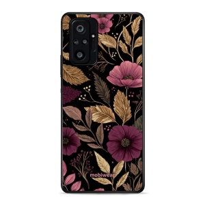 Lesklý kryt Mobiwear Glossy - Xiaomi Redmi Note 10 pro - G170G Fialová kvítka