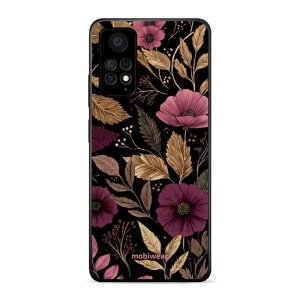 Lesklý kryt Mobiwear Glossy - Xiaomi Redmi Note 12 Pro 4G - G170G Fialová kvítka