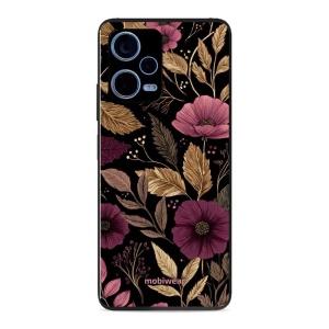 Lesklý kryt Mobiwear Glossy - Xiaomi Redmi Note 12 Pro 5G / Poco X5 Pro 5G - G170G Fialová kvítka