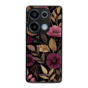 Lesklý kryt Mobiwear Glossy - Xiaomi Redmi Note 13 Pro 4G / Poco M6 Pro 4G - G170G Fialová kvítka