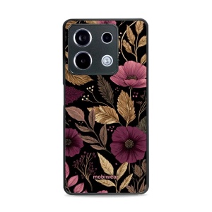 Lesklý kryt Mobiwear Glossy - Xiaomi Redmi Note 13 Pro 5G / Poco X6 5G - G170G Fialová kvítka