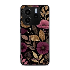 Lesklý kryt Mobiwear Glossy - Xiaomi Redmi Note 14 5G - G170G Fialová kvítka