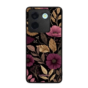 Lesklý kryt Mobiwear Glossy - Xiaomi POCO M7 Pro 5G - G170G Fialová kvítka