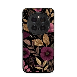 Lesklý kryt Mobiwear Glossy - Honor Magic7 Pro 5G - G170G Fialová kvítka
