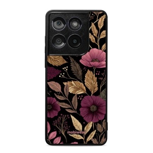 Lesklý kryt Mobiwear Glossy - Motorola Edge 60 Fusion - G170G Fialová kvítka