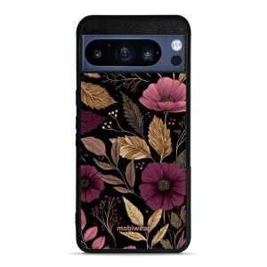 Lesklý kryt Mobiwear Glossy - Google Pixel 8 Pro - G170G Fialová kvítka